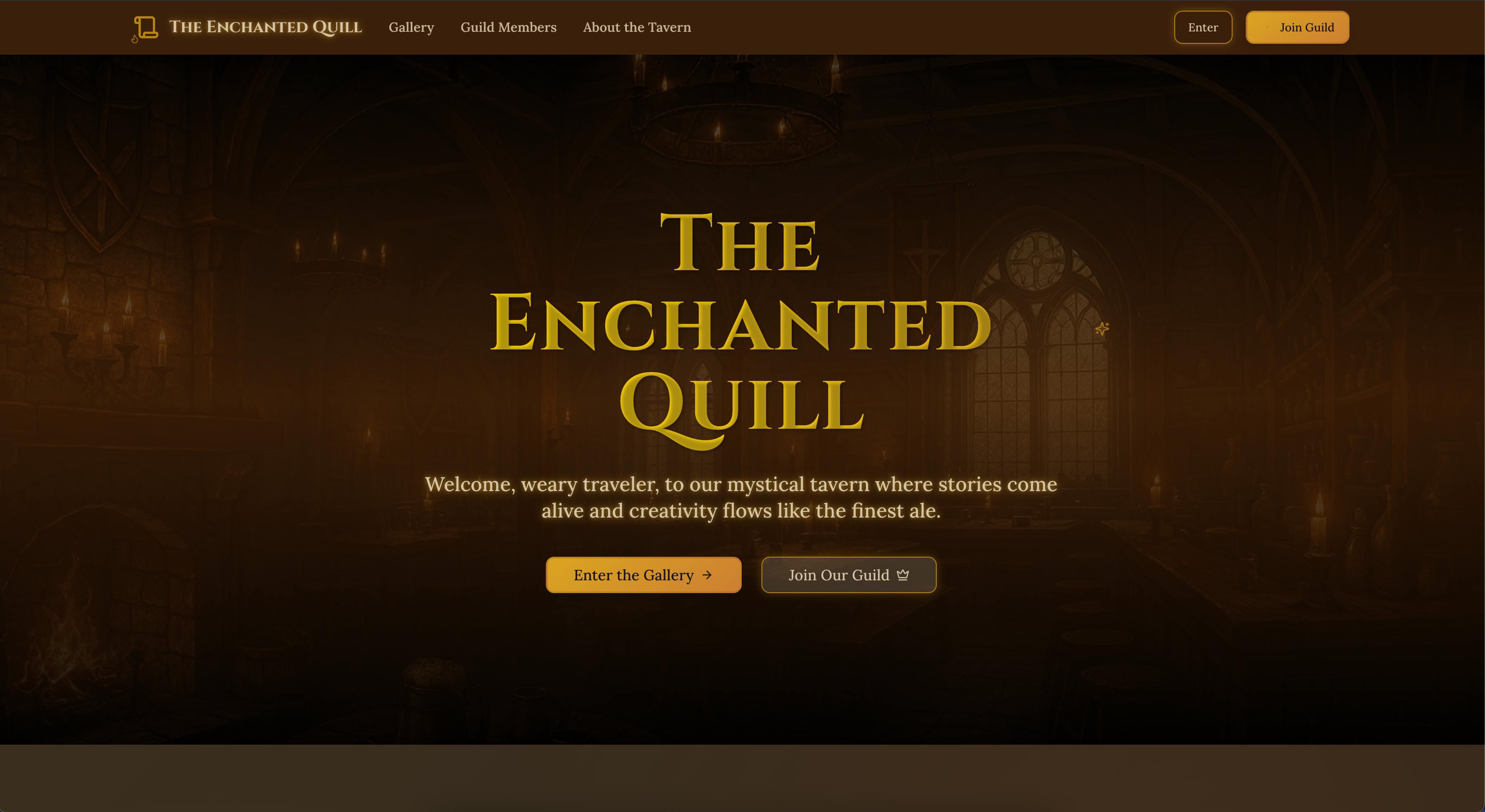 Screenshot of The Enchanted Quill